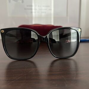 Gucci black sunglasses